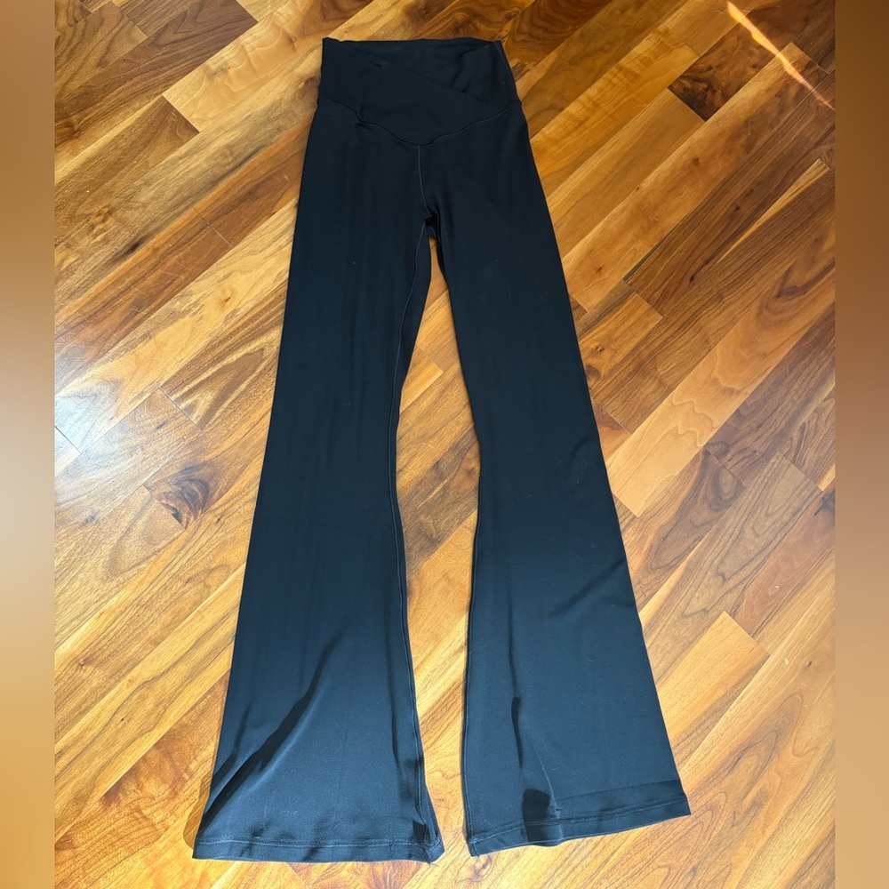 OFFLINE by Aerie Real Me High Waited Flare Pants, ECU